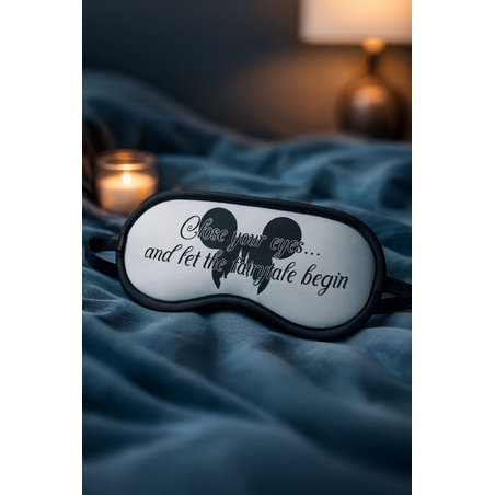 כיסוי עיניים עם הדפסה