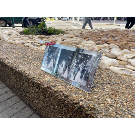 מעמד אקריל ל-3 תמונות