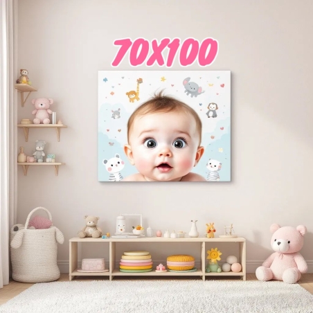 הדפסה על קנבס בגודל 70cmx100cm