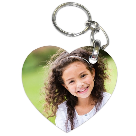 מחזיק מפתחות בצורת לב