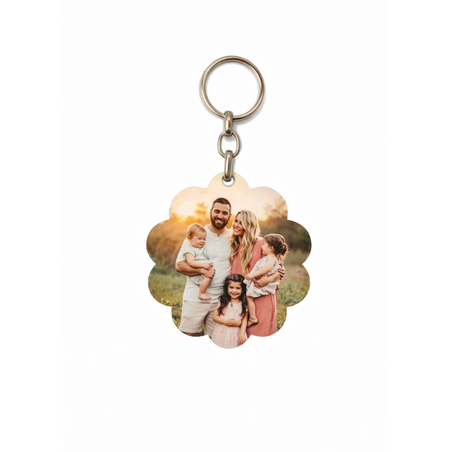 מחזיק מפתחות בצורת פרח