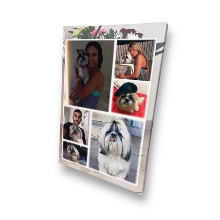 הדפסת קולאז' תמונות על קנבס בגודל 30X45