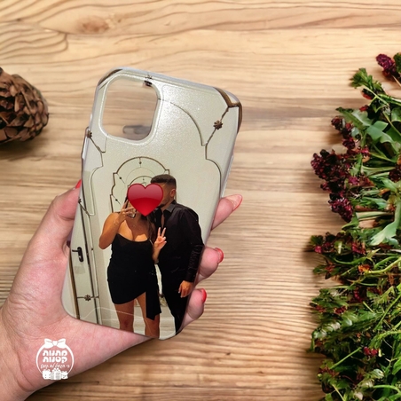 מגן אחורי לטלפון עם הדפסה אישית