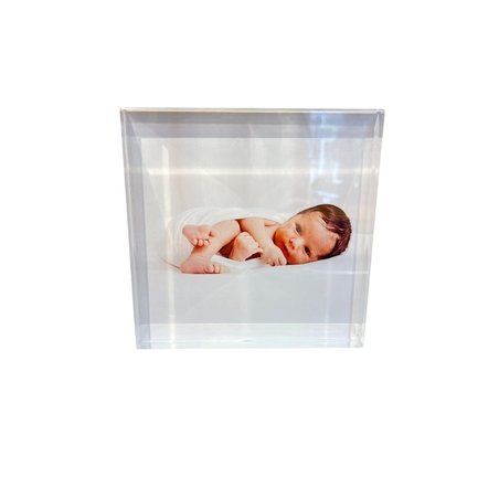 הדפסה על זכוכית מרובעת בגודל 15X15 ס