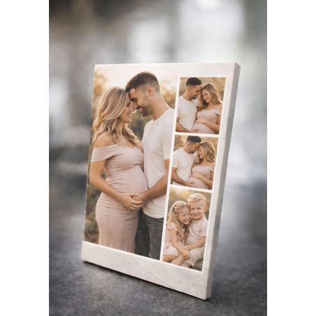 הדפסת קולאז' תמונות על קנבס בגודל 30X45