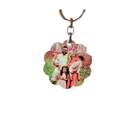 מחזיק מפתחות בצורת פרח