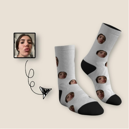 גרבי פרצופים בהדפסה אישית