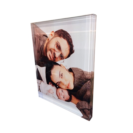 הדפסה על זכוכית מלבנית בגודל 20X25 ס