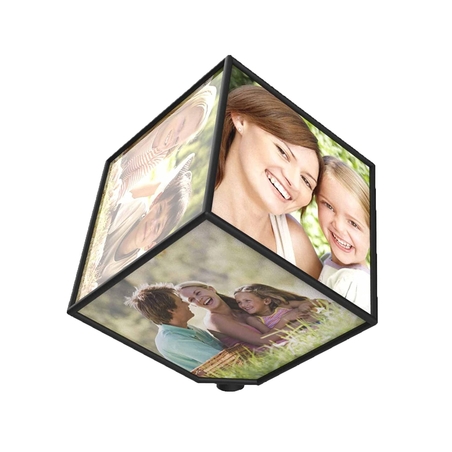 קוביה מסתובבת בגודל 15X15 ס