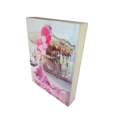 בלוק עץ  עם הדפסה אישית 15X20