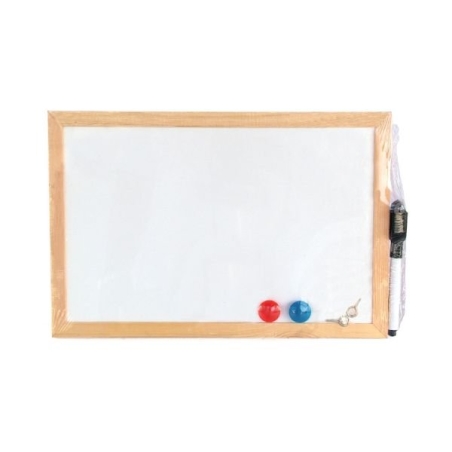 לוח מחיק מסגרת עץ בגדלים שונים