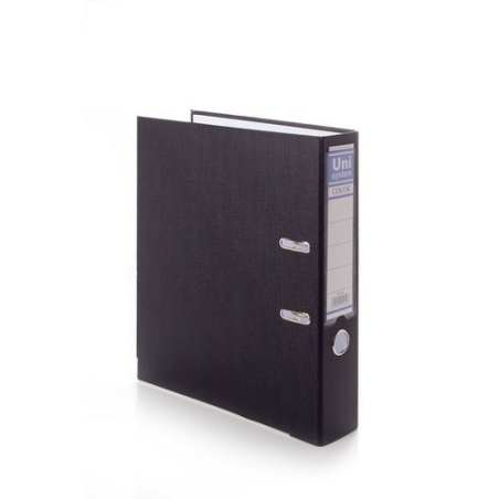 קלסר גב 5 - כחול\שחור\לבן