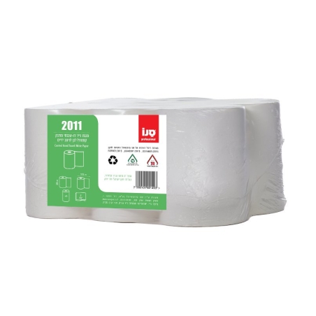 נייר מגבת דו שכבתי 115 מטר (6 גלילים)