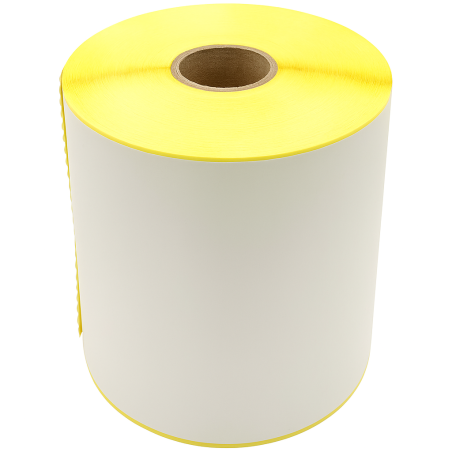 גליל מדבקות תרמיות לבנות 100x150 מ