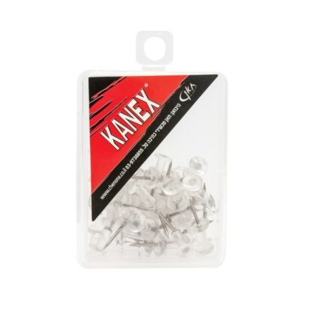 נעצים ללוח שעם, שקוף-שקוף