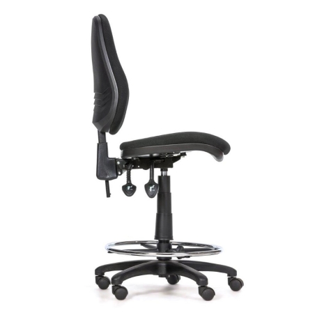 כסא קופאי/ת שחור