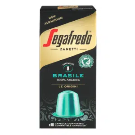 Brasile – קפסולות אלומיניום תואמות נספרסו –Segafredo