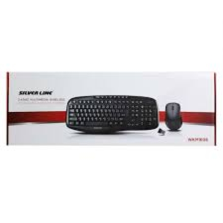 מקלדת ועכבר SILVERLINE