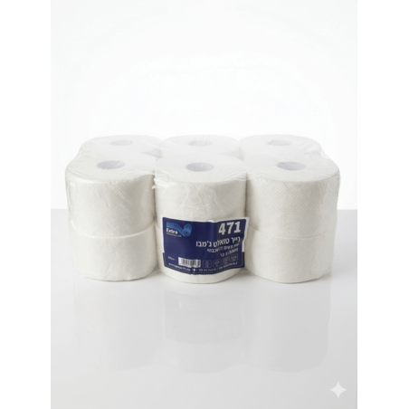 מארז נייר טואלט ג'מבו טישו Extra – 12