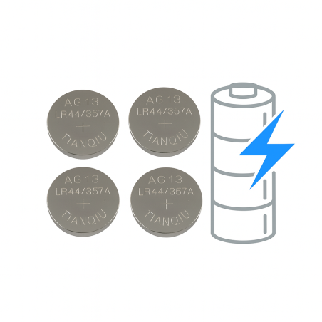 מארז שישיית סוללה כפתור - LR44