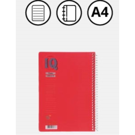 סט 3 מחברות A4 שורה\משבצות