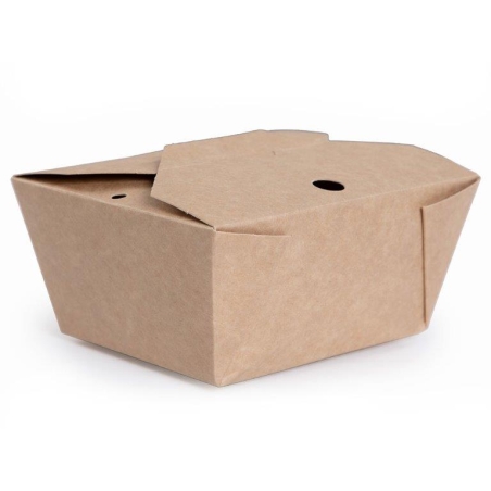 קופסא קרטון BIO קינג גורג להמבורגר חם/קר ( ארוז 300 יחידות )