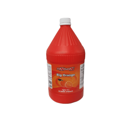 ג’ל ניקוי ידיים לתעשיה ולמוסכים ביג אורנג’ 4 ליטר