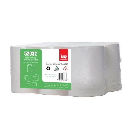 נייר מגבת חד שכבתי 72 מ׳ (6 גלילים)