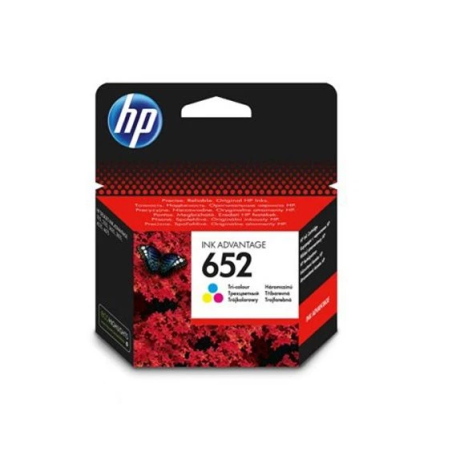 ראש דיו מקורי צבעוני HP F6V24AE 652