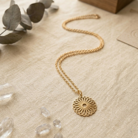 שרשרת מנדלה גולד/כסף