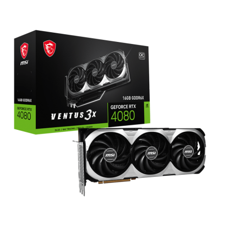 MSI NVIDIA RTX 4080 VENTUS 3X 16GB OC