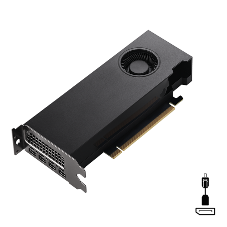 PNY Quadro RTX A2000 6GB GDDR6 M.DP X 4