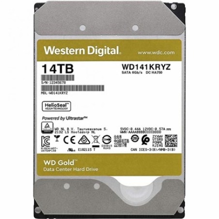 14TB 256MB 7200RPM 6GB/s WD141KRYZ GOLD WD