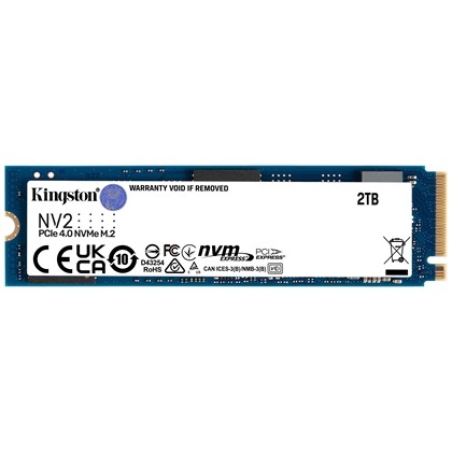 KINGSTON SSD 2TB NV2 PCIe NVMe 4.0 x4 M.2 2280