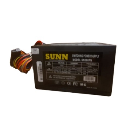 SUNN 500W 12CM Fan Long Power Cables POWER SUPPLY