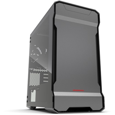 CASE ENTHOO EVOLV MATX TEMPERED GLASS Anthracite Grey
