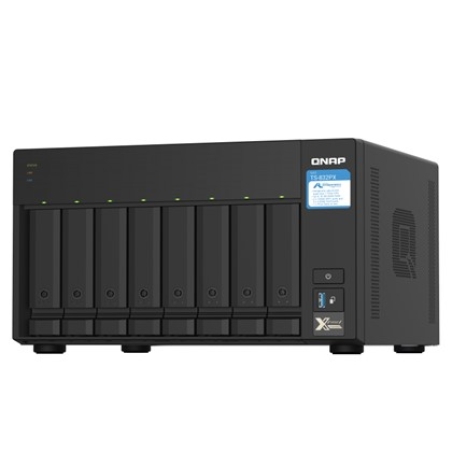QNAP NAS TS-832PX 8BAY Q.CORE 1.7GHZ + 4GB RAM