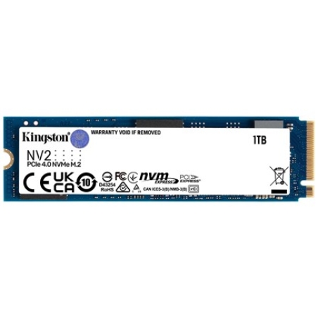 KINGSTON SSD 1TB NV2 PCIe NVMe 4.0 x4 M.2 2280