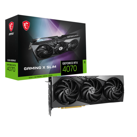 MSI GeForce RTX 4070 GAMING X SLIM 12G