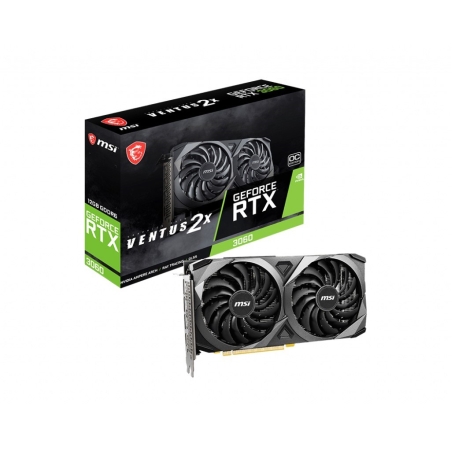 MSI NVIDIA RTX 3060 VENTUS 2X 12G OC