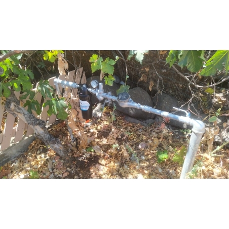 התקנת מסנן מים בשעון ראשי