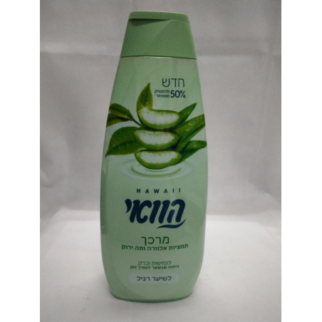 הוואי מרכך לשיער תמציות אלוורה ותה ירוק