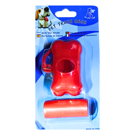 מחזיק שקי קקי במגוון צבעים