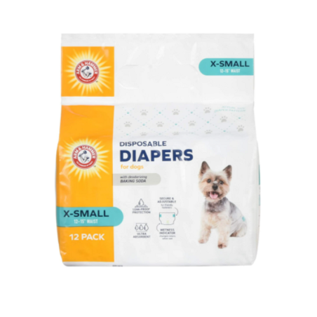 טיטולים לכלבים לייחום ובריחת שתן 12 יחי' ARM & HAMMER