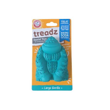 Arm & Hammer Treadz Gorilla – צעצוע דנטלי לכלבים, מידה בינונית