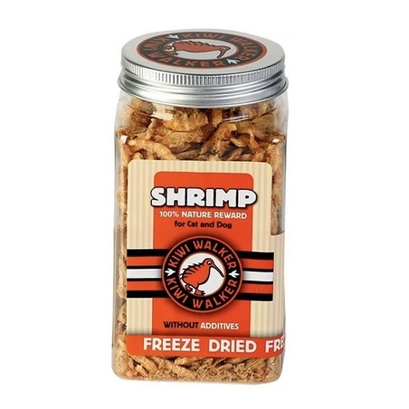 קיווי חטיף פרימיום 100% שרימפס מיובש בהקפאה 50 גרם