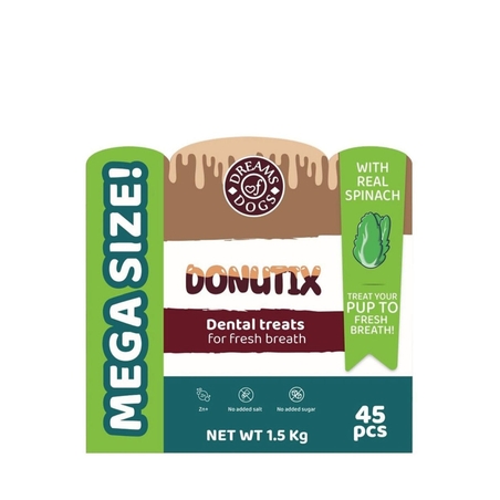 חטיף דנטלי דונאסט עם תרד בצנצנת – 1.5 ק״ג (45 יחידות)