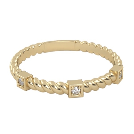 Diamond wedding ring model WR24