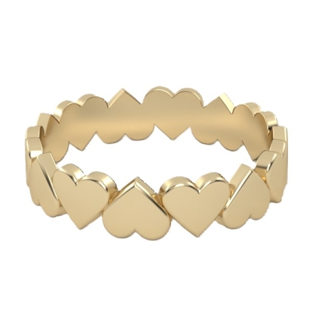 Gold Wedding Ring model WR34