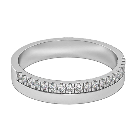 Diamond wedding ring  model WR9